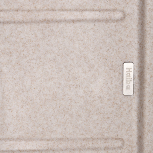 Мийка кухонна Haiba HB8210-G319 SAND 620x500x200 (HB0985)