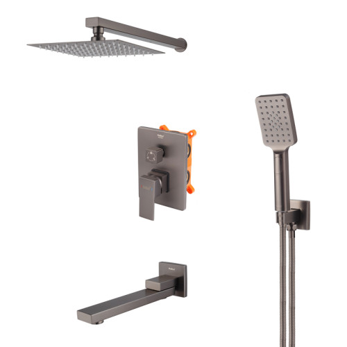 Вбудована душова система Haiba KUBUS 009 GRAPHITE (HB9630)