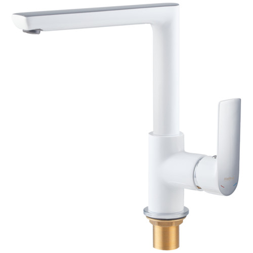 Змішувач для кухні HAIBA ALEX 018 WHITE-CHROME (HB9569)