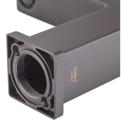 Змішувач для умивальника Haiba Kant 001 Graphite (Колір графіт) (HB9664)