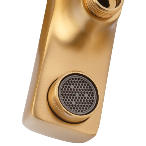 Змішувач для ванни Haiba KUBUS 009 (EURO) BRUSHED GOLD (HB9628)