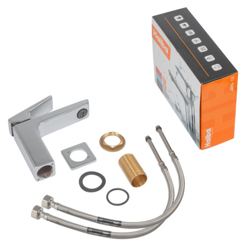 Змішувач для умивальника Haiba Turin 001 Nut (HB9655)