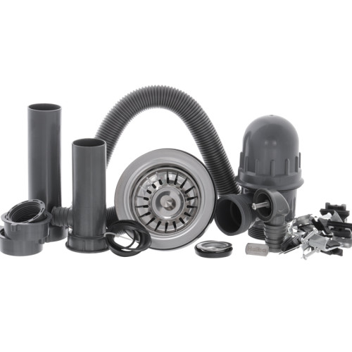 Мийка кухонна Haiba HB8104-G226 BLACK 780x500x200 (HB0987)