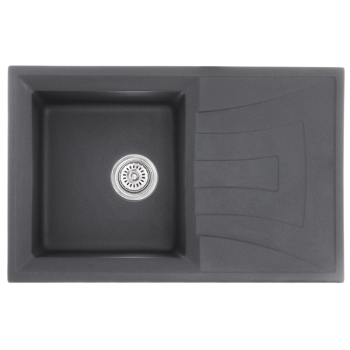 Мийка кухонна Haiba HB8104-G228 GRAY 780x500x200 (HB0988)
