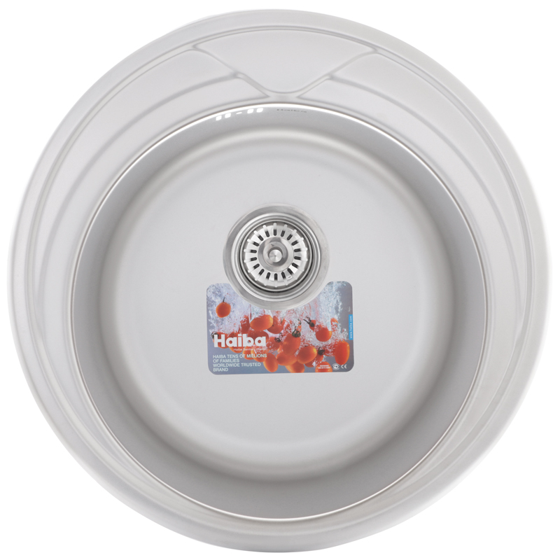 Мойка кухонная Haiba 510 (satin) (HB0654)