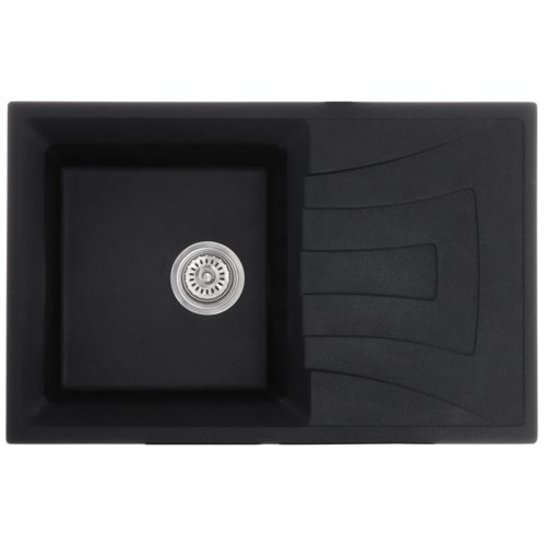 Мийка кухонна Haiba HB8104-G226 BLACK 780x500x200 (HB0987)