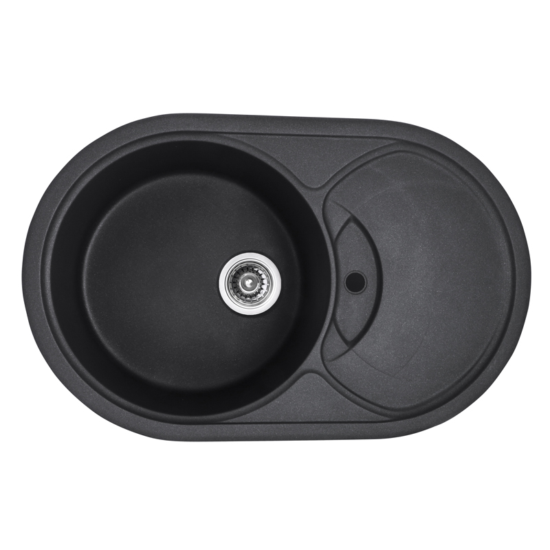 Мийка кухонна Haiba HB8310-G228 GRAY 780x500x220 (HB0976)