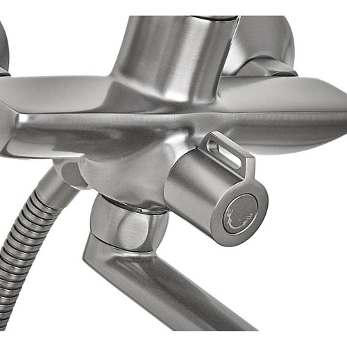 Змішувач для ванної кімнати Haiba Alex 006 Euro Graphite (HB3997)