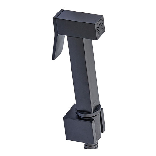 Смеситель с гигиеническим душем Haiba Kubus 002 Black (HB3952)