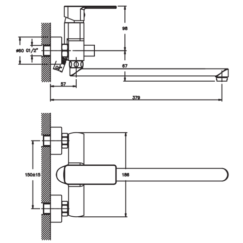 Набор 3в1 Haiba Kubus 006 Черный (HB3931) + Haiba Kubus 002 Black (HB3952) + Haiba KUBUS 001 Черный (HB3928)