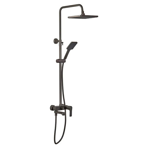 Душова колона із змішувачем Haiba Milano 003-J Graphite (HB4009)