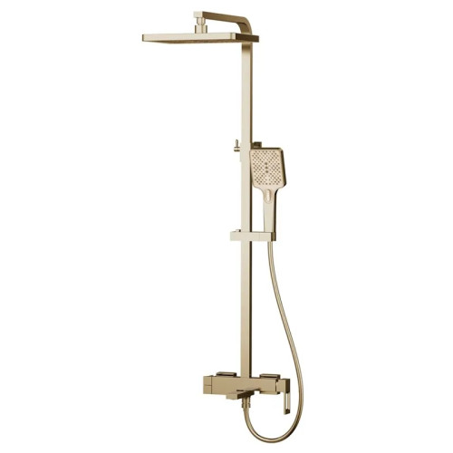 Душова колона із змішувачем Haiba KANT 009-J BRUSHED GOLD (HB9606)