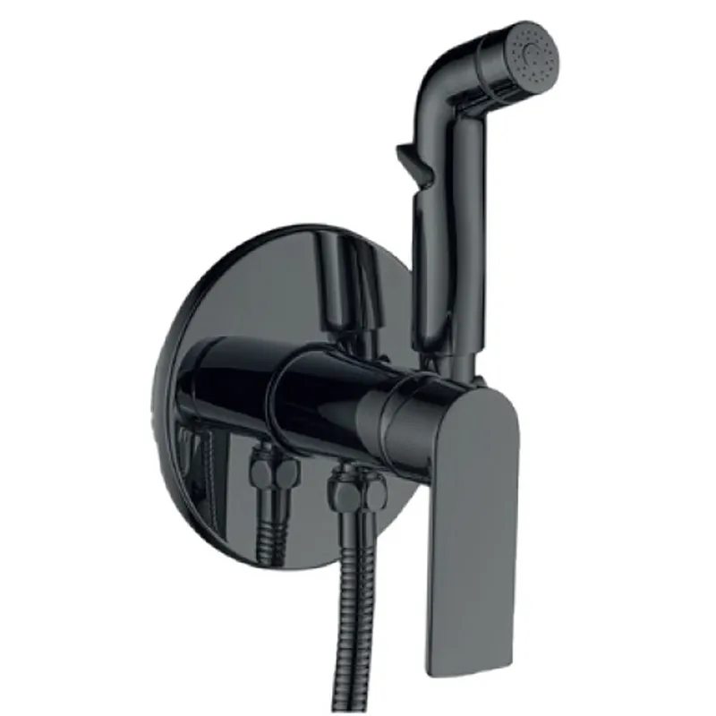 Змішувач для гігієнічного душу Haiba ALEX 002 GRAPHITE (HB9617)