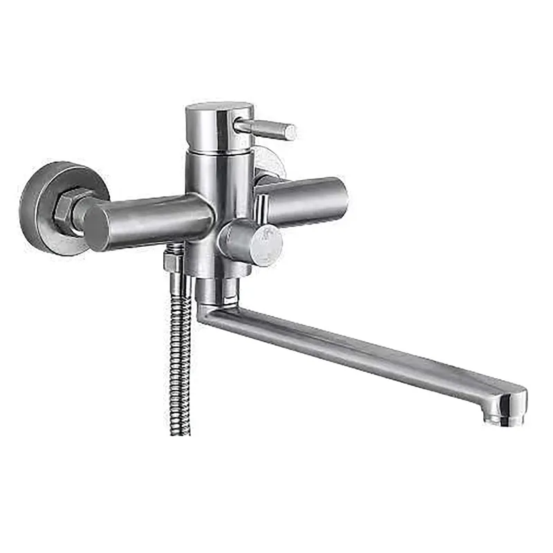 Змішувач для ванни Haiba SUS-006 EURO із нержавіючої сталі SUS304 (HB9610)