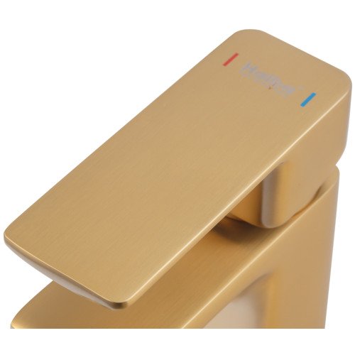 Змішувач гігієнічний для біде Haiba KUBUS 002 BRUSHED GOLD (HB9624)