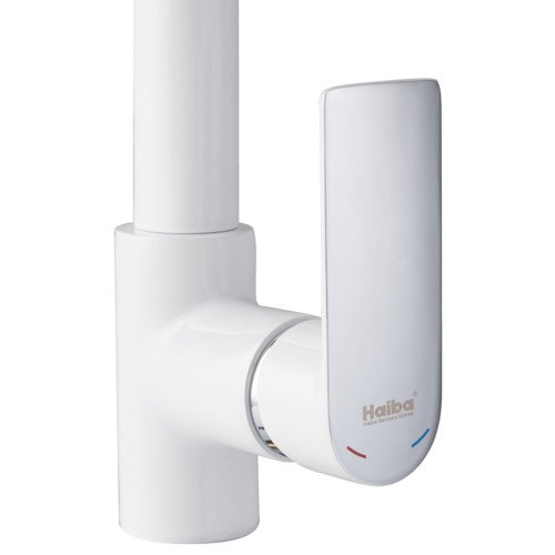 Смеситель для кухни HAIBA ALEX 018 WHITE-CHROME (HB9569)