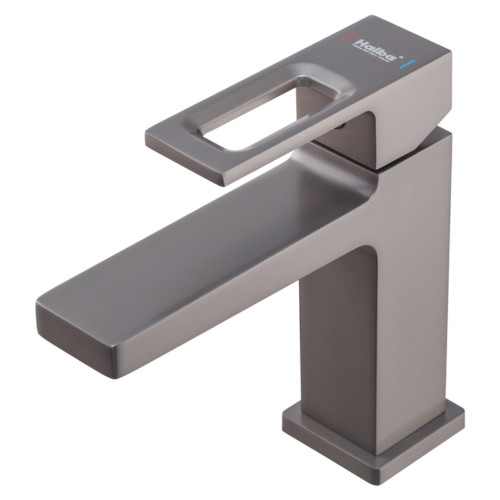 Смеситель для умывальника Haiba Kant 001 Graphite (Цвет графит) (HB9664)