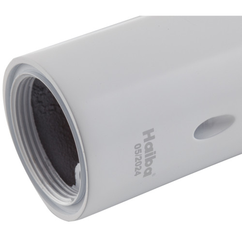 Змішувач для умивальника HAIBA ALEX 001 LONG WHITE-CHROME (HB9563)