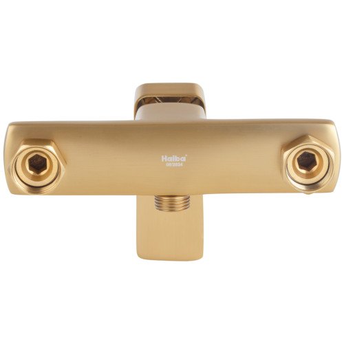 Змішувач для душу Haiba KUBUS 003 BRUSHED GOLD (HB9626)
