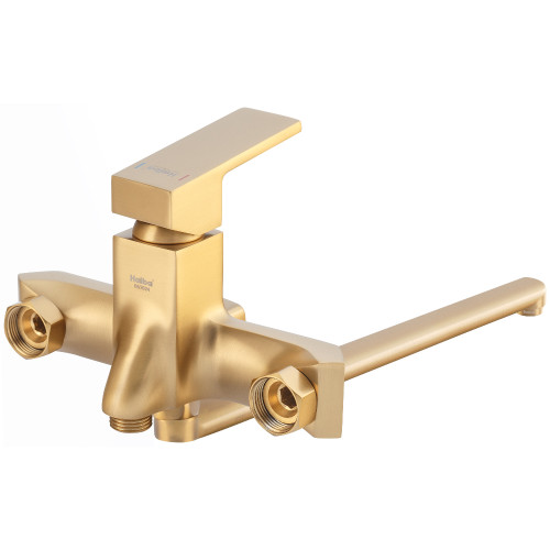 Смеситель для ванны Haiba GAUDI 006 EURO BRUSHED GOLD (HB9598)