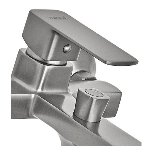Смеситель для ванной Haiba Kubus 009 Euro Graphite (HB4007)
