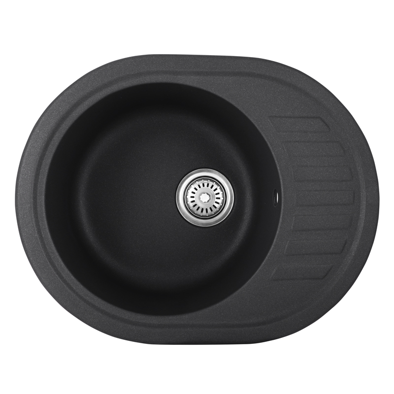 Мойка кухонная Haiba HB8311-G228 GRAY 570x450x180 (HB0980)