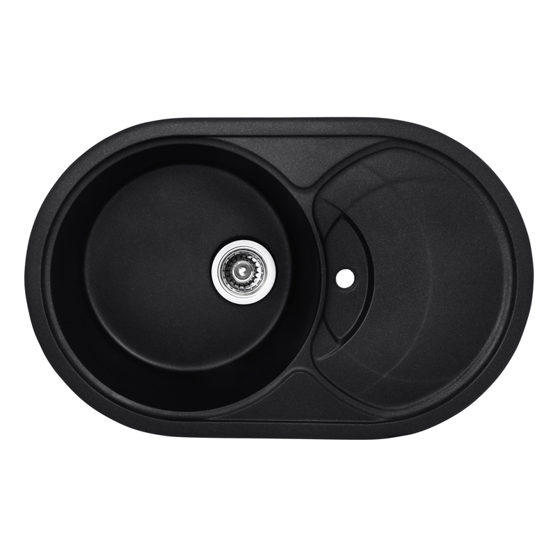 Мойка кухонная Haiba HB8310-G226 BLACK 780x500x220 (HB0975)