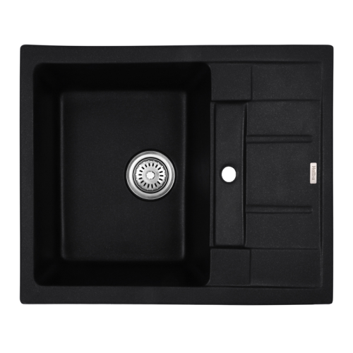 Мийка кухонна Haiba HB8210-G226 BLACK 620x500x200 (HB0983)