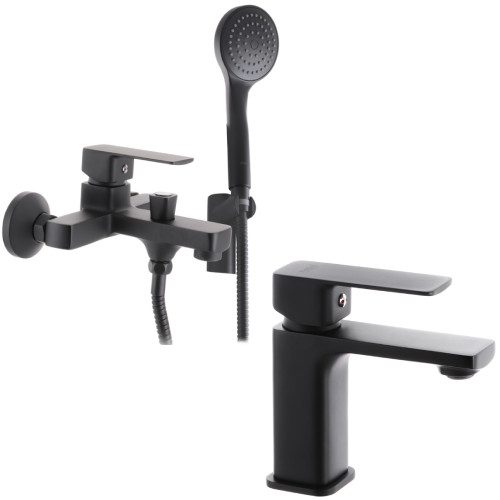 Набор 2в1 Haiba KUBUS 009 EURO Черный (HB3932) + Haiba KUBUS 001 Черный (HB3928)