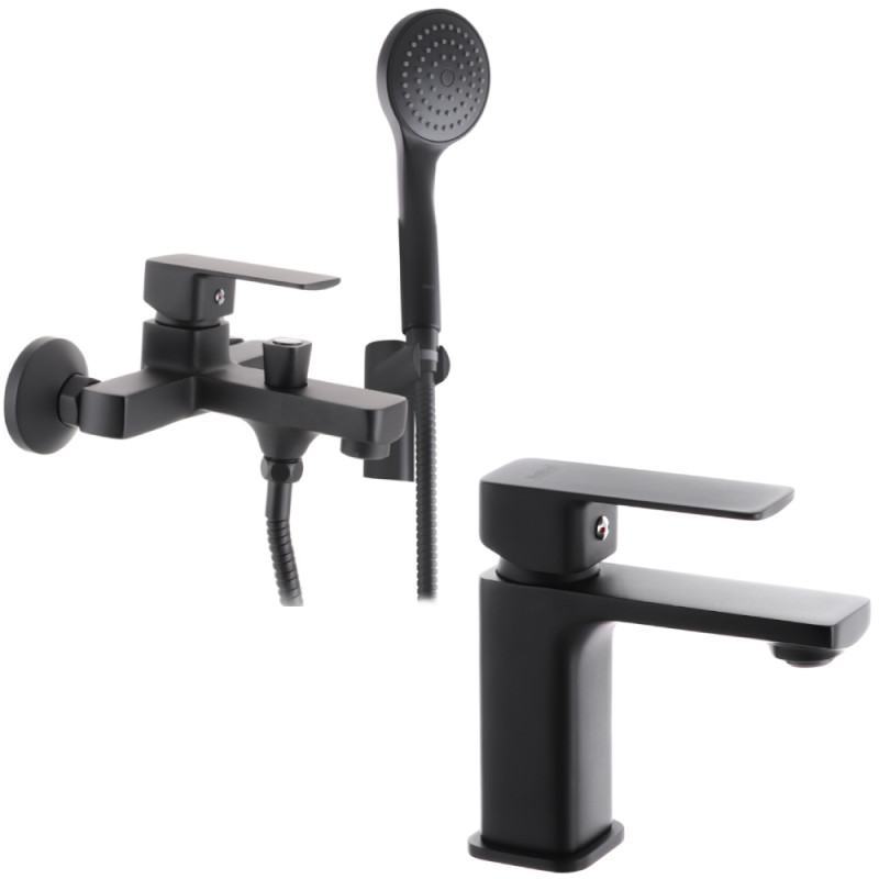 Набор 2в1 Haiba KUBUS 009 EURO Черный (HB3932) + Haiba KUBUS 001 Черный (HB3928)