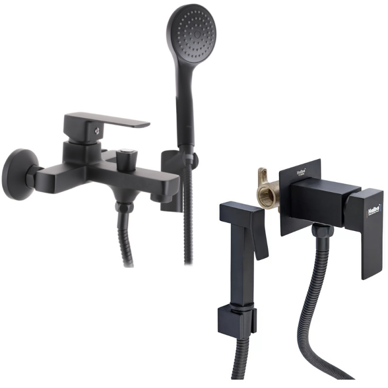 Набор 2в1 Haiba KUBUS 009 EURO Черный (HB3932) + Haiba Kubus 002 Black (HB3952)