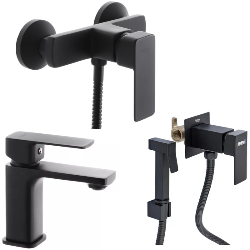 Набор 3в1 Haiba KUBUS 003 Черный (HB3930) + Haiba Kubus 002 Black (HB3952) + Haiba KUBUS 003 Черный (HB3930)