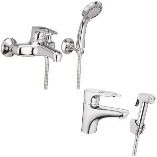 Набор 2в1 Haiba OPUS 009 (HB0333) + Haiba OPUS 001 с выходом для гигиен. лейки (HB0682)