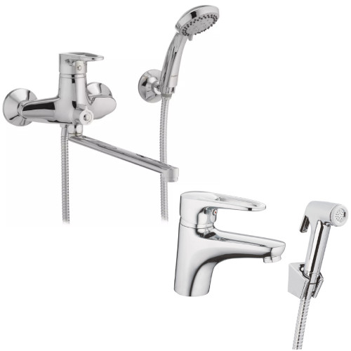 Набор 2в1 Haiba OPUS 006 (HB0331) + Haiba OPUS 001 с выходом для гигиен. лейки (HB0682)