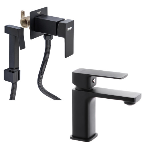 Набор 2в1 Haiba Kubus 002 Black (HB3952) + Haiba KUBUS 001 Черный (HB3928)