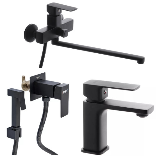 Набор 3в1 Haiba Kubus 006 Черный (HB3931) + Haiba Kubus 002 Black (HB3952) + Haiba KUBUS 001 Черный (HB3928)