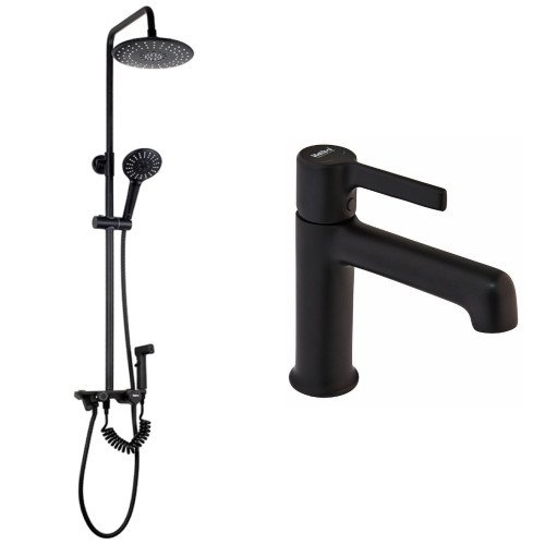 Набір 2в1 Haiba Markus 009-J Black (HB3976) + Haiba Markus 001 Black (HB3971)